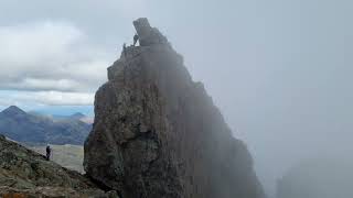 Inaccessible Pinnacle In Pinn Isle of Skye Timelapse [upl. by Ahsieuqal332]