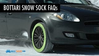 Bottari Gripsock Snow Socks FAQs [upl. by Woehick28]