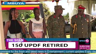 GenMuhoozis retirement wishes for 150 UPDF Officers TIPPED THEM ABOUT DISCPLINE IN COMMUNITIES [upl. by Cavan]