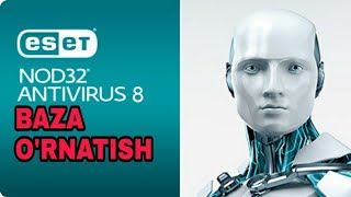 ESET NOD 32 ANTIVIRUSIGA BAZA ORNATISH [upl. by Hedelman140]