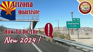 Quartzsite AZ Winter 202324  Everything You Need To Know For Camping Success [upl. by Ainoda]