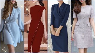 VESTIDOS MODESTOS Y FORMALES 2025  MODA PARA MUJERES ESTILOSAS Y ELEGANTES 🌺💋 [upl. by Shandy]