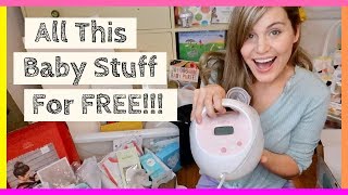 How To Get Tons Of Free Baby Stuff  Hundreds Of Freebies For Pregnant Moms [upl. by Sseb591]