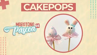 CAKEPOPS DA RECEITA À DECORAÇÃO  MARATONA DE PÁSCOA [upl. by Shela]