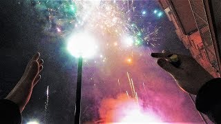 Capodanno 2018 Napoli  Fuorigrotta [upl. by Oetsira]