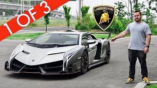 1 OF 3 Lamborghini Veneno Comes Out To Play [upl. by Jandy581]