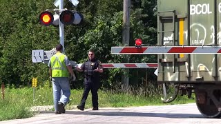 STOW AWAY CN 2571 at Pine Orchard Ontario [upl. by Jarid]