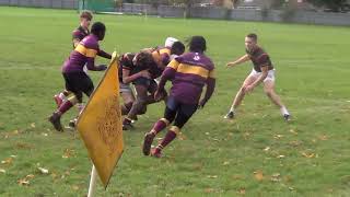 Wimbledon College 16A rugby team V Dartford Grammar [upl. by Windy]