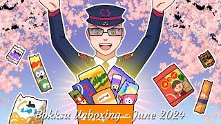 June 2024 Bokksu Japanese Snacks Unboxing  Luscious Kyushu [upl. by Nally]