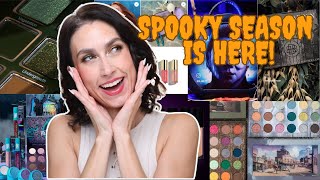 SPOOKY SEASON IS HERE  New Makeup Releases [upl. by Leachim389]