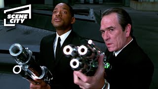 Agent J and Agent K Destroy Serleena  Men In Black II Will Smith Tommy Lee Jones Rosario Dawson [upl. by Lebatsirc644]