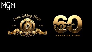 James Bond 60th Anniversary Logo  MGM Studios [upl. by Lewendal]