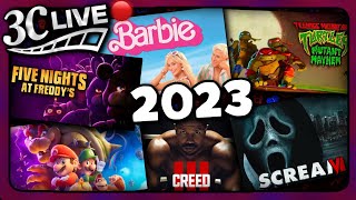 3C Live  Looking Back At The Movies of 2023 [upl. by Illom954]