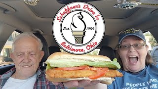 Schaffners Drive In Review Baltimore Ohio foodreview fastfood columbusohio ohio [upl. by Kosel]