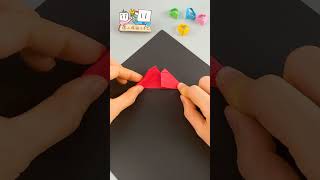 Cómo hacer anillos de papel con forma de corazón  Manualidades divertidas [upl. by Lay]