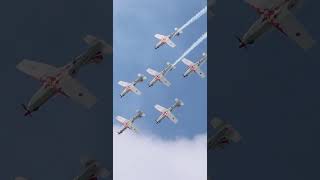 🇭🇷PC9 Formation quotWings of Stormquot😲🇦🇹AIRPOWER24 shorts airpower airshow airshow2024 [upl. by Animrelliug]