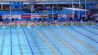 Swimming World Champs Rome 100 Free Final WR Cielo Filho [upl. by Nnayt570]