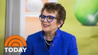 Billie Jean King On ‘Battle Of The Sexes’ Bobby Riggs ‘Was One Of My Heroes’  TODAY [upl. by Gorga377]