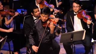 Sarasate Zigeunerweisen Manhattan Symphoie Violinist Shenghua Hu Conductor Gregory Singer [upl. by Yemrots329]