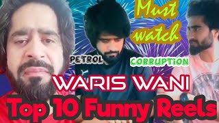 Waris Wani Top 10 Funny Kashmiri jokesCorruptionSchool ReopenCarry Minati😂 [upl. by Meador]