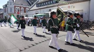 Schützenfest Kapellen 2019  Festumzug 1 [upl. by Teuton]