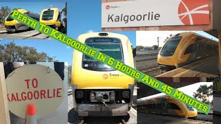 The Fastest Passenger Train In Australia  Perth To Kalgoorlie On The Prospecter Train [upl. by Macknair]