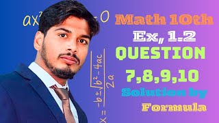 Exercise 12 Math 10th Formula Solution Q vii to x  BISELAHORE [upl. by Hsaniva810]