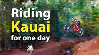 MTB riding in Hawaii for one day [upl. by Bornie]