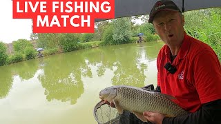 Live Fishing Match Manor Farm Swilland manorfarmswilland [upl. by Marlane154]