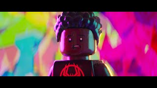 SpiderMan Across the SpiderVerse  Go Home Machine Scene but in LEGO [upl. by Iniffit]