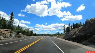 Kenora ontario to Thunderbay Ontario 4k road trip [upl. by Ttekcirc97]