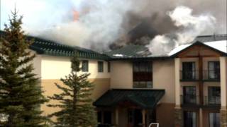 Camp St Malo Retreat Center severely damaged in fire [upl. by Etnoed]