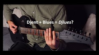 Bluesy Djent Riff  Ibanez FR800 [upl. by Eixor]