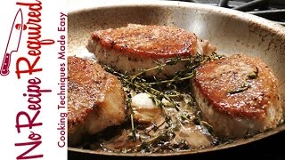 How to Cook Boneless Pork Chops  NoRecipeRequiredcom [upl. by Heath371]