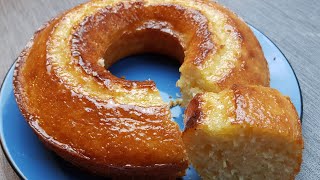 Cake au yaourt Facile et Inratable  Yogurt cake  كعكة بالياغورت [upl. by Ahsitauq]