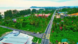 Jom Visit Mersing  Drone Aerial View [upl. by Rotsen]