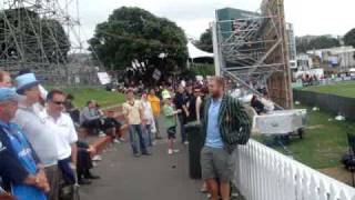 Barmy Army in wellington 2008  quotjesse Ryderquot Part 2 [upl. by Leviram]