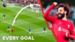 EVERY MOHAMED SALAH PREMIER LEAGUE GOAL [upl. by Oshinski]