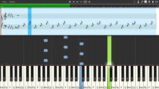 Nils Frahm  Corn  Piano tutorial and cover Sheets  MIDI [upl. by Esinev]