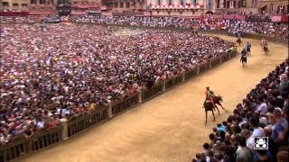 Palio di Siena 16 Agosto 2015 terza prova [upl. by Micheil]