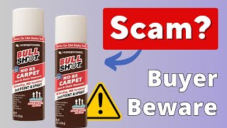 Bullshot Carpet Cleaner  Legit product or Scam [upl. by Desai179]