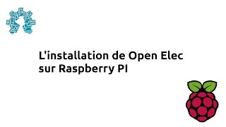 Open Elec sur Raspberry PI [upl. by Eedoj]