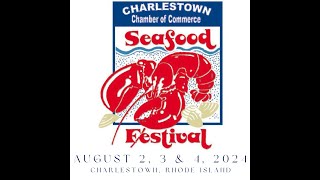 39th Annual Charlestown Seafood Festival  August 2 3 amp 4 2024  Charlestown Rhode Island [upl. by Car]