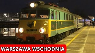 Potężny mix pociągów stacja Warszawa Wschodnia [upl. by Parthena]