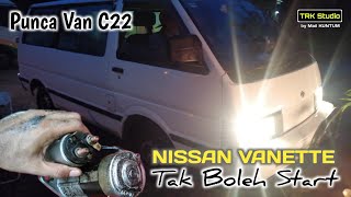 Punca Nissan Vanette  Tak Boleh Start [upl. by Mcadams]