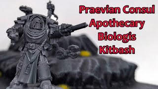 Dark Angels Praevian Apothecary Biologis Proxy Conversion  Warhammer 40k [upl. by Prissie889]