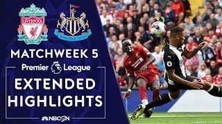 Liverpool v Newcastle United  PREMIER LEAGUE HIGHLIGHTS  91419  NBC Sports [upl. by Bathulda]