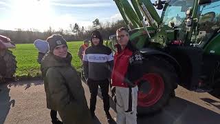 Demo der Landwirte 812024  Film vom Startpunkt NiederOlm nach Mainz [upl. by Ayekan]