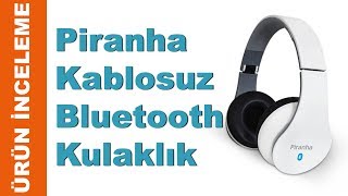 A101 Piranha 2202 kablosuz bluetooth kulaklık incelemesi [upl. by Marih714]