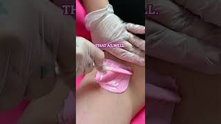 Hard Wax Underarm Waxing Demo  Rebel Wax [upl. by Kirrad317]